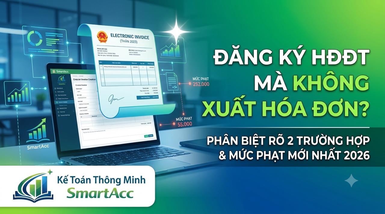 Đăng ký HĐĐT nhưng không xuất hóa đơn có bị phạt không?